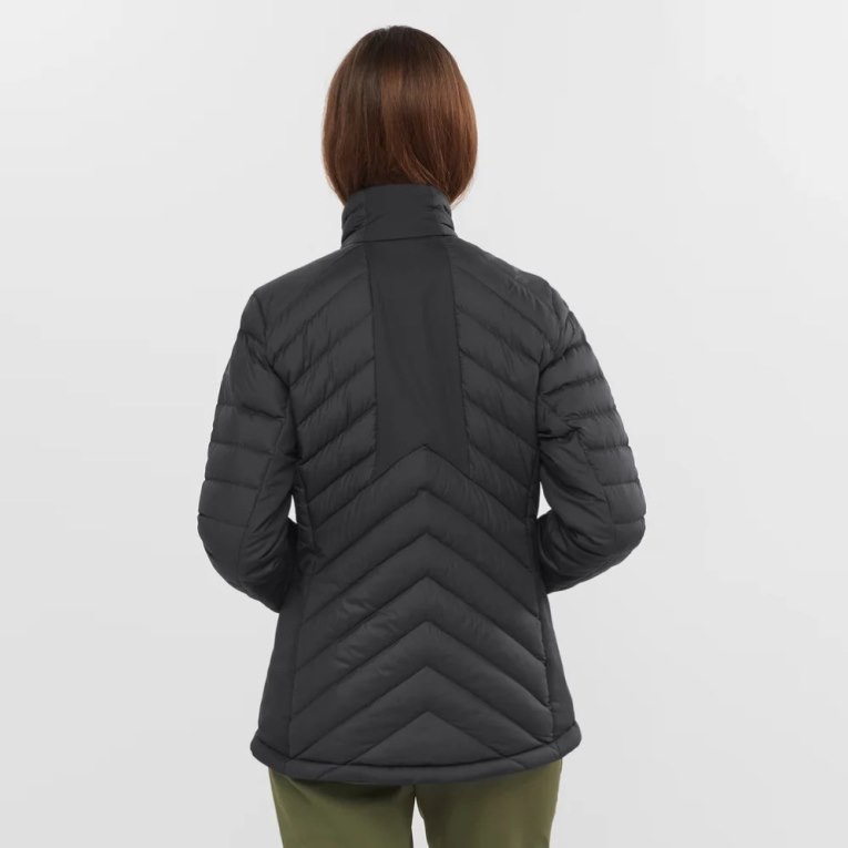 Black Salomon Essential Xwarm Down Women's Insulated Jackets | IE DW8609